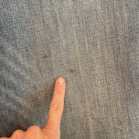 Free People NWT Women's High Rise Wide Leg Jeans Size 29 Blue Button Fly - Picture 4 of 14